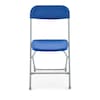 Atlas Commercial Products Titan Series™ Blue Plastic Folding Chair PFC7BL